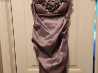 Beautiful ladies dress, size 16, plus shoes, bangle, and scarf