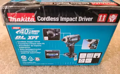Makita 40V Max XGT Cordless 1/4" Impact Driver BRAND NEW, View more
