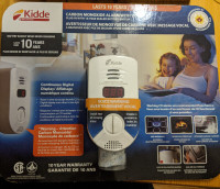 Kidde Plug-in Talking Carbon Monoxide Alarm with Digital Display