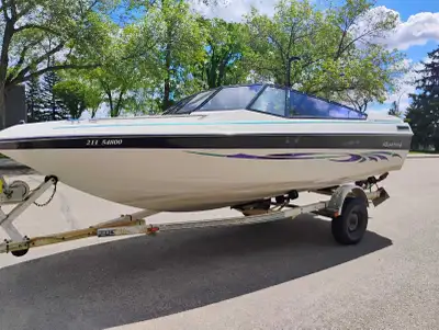 4.3 L Cobra OMC 19' Aquastar Estate sale Trailer and boat service records available Inspection repor...