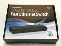 Monoprice MEH160SK 16 Port 10/100 Mbps Fast Ethernet Switch (2)