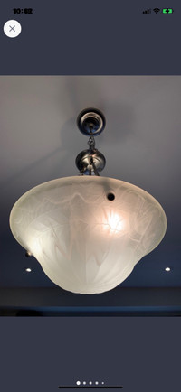 Hanging light fixture/ ceiling light 