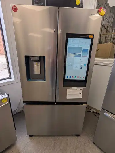 This NEW Samsung 36" French Door Refrigerator with Family Hub is the perfect addition to any modern...