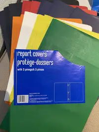 17 Brand New Report covers - for school or office