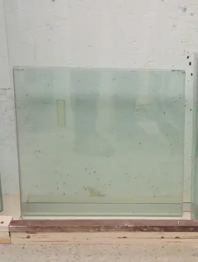 Show case sliding doors 24 1/2 " x 36 " 2 available