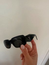 Black Prada 17WS Sunglasses Perfect Condition