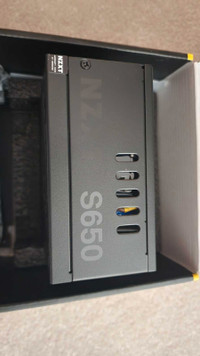 650w gold nzxt power supply modular LNIB