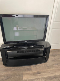 Plasma TV and tv stand