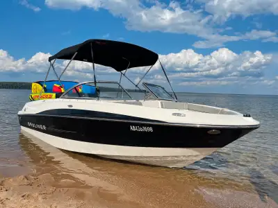 2014 Bayliner BR195 4.3 L MPI 210Hp EFI 20 foot boat $24700 Very low hours in great shape Always par...