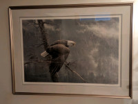 Robert Bateman, "The Air, the Forest, and the Watch" Print