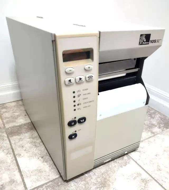 Zebra 105SL Label Thermal Printer, Ethernet, 10500-2001-2000 in Printers, Scanners & Fax in Kitchener / Waterloo - Image 2