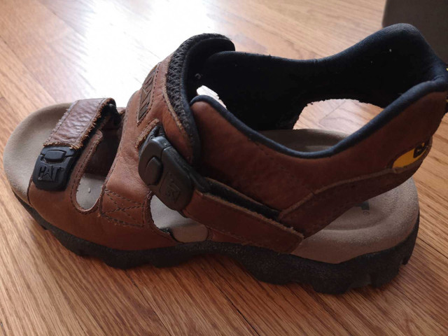 Men' s "Cat Sandal Never worn  in Men's Shoes in Winnipeg - Image 3