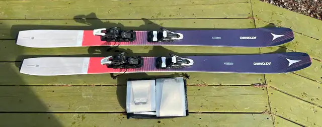 Backcountry skis Atomic Backland 98 165cm, Shift bindings, skin in Ski in Nelson - Image 2