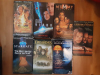ASSORTED VHS VCR MOVIES $1 each