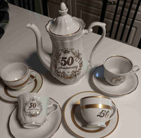 50th Anniversary Tea Set