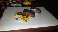 Custom '77 Dodge van loose Hot Wheels lot of 3 variations 