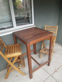 Balcony High-top Patio Set