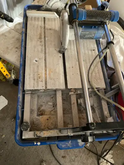 Mastercraft SLIDING WET SAW, View more