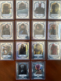 14 Star Wars (Topps Finest) Cards for Sale
