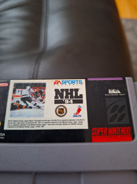 Cassette Super Nintendo NHL 94VOIR MES AUTRES ANNONCES