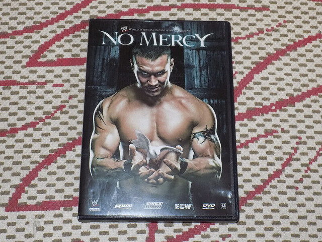 WWE NO MERCY DVD, OCTOBER 2007 PPV, TRIPLE H VS. RANDY ORTON in CDs, DVDs & Blu-ray in Hamilton