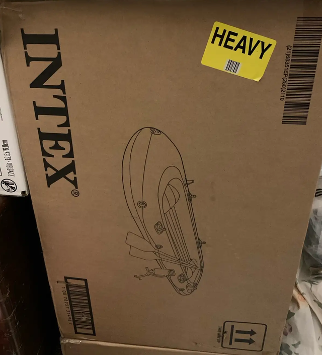 Intex Seahawk 4 inflatable boat, Brand new in sealed box in Fishing, Camping & Outdoors in City of Toronto - Image 2