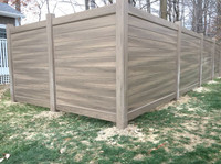 vinyl or wood fence install-replacement service (647) 936 2737