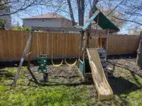Backyard swing set for kids (OBO)