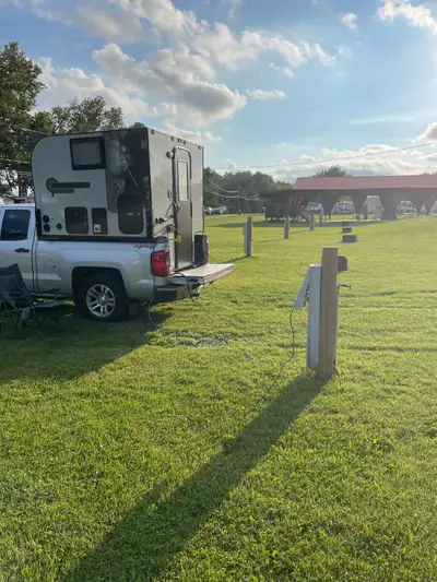2023 TLRV Cent slide in camper for sale. Ideal for single person travelling, fishing or hunting. Lig...