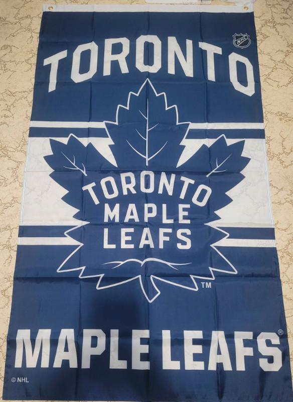 Brand New Toronto Maple Leaf Flags 5 Feet by 3 Feet in Other in Moncton - Image 4
