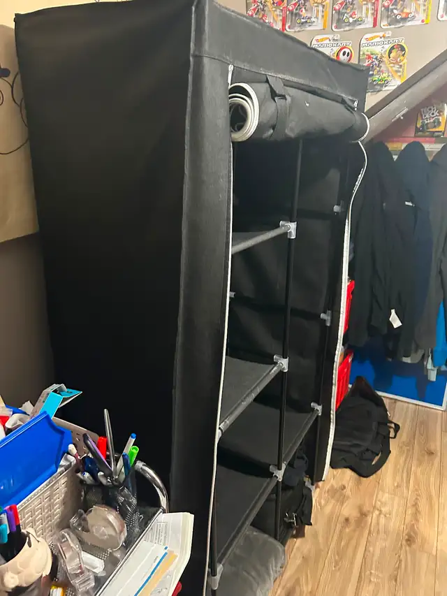 Portable wardrobe - easy assembly in Dressers & Wardrobes in St. John's - Image 3