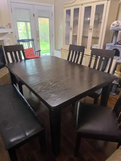 Ashley Extendable Dining Room Table Set, View more