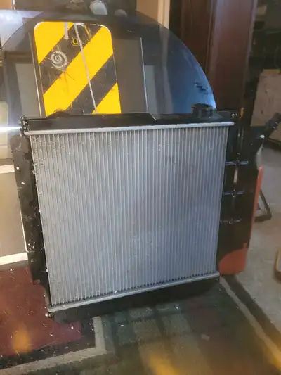 This is a brand new radiator for an 85 Jeep YJ, ensuring your classic Jeep stays cool and runs smoot...