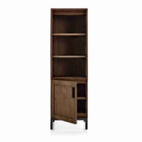 Crate and Barrel solid wood TV tower or bookshelf