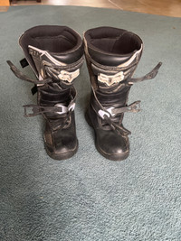 Fox Comp 3 Youth motocross boots size 2