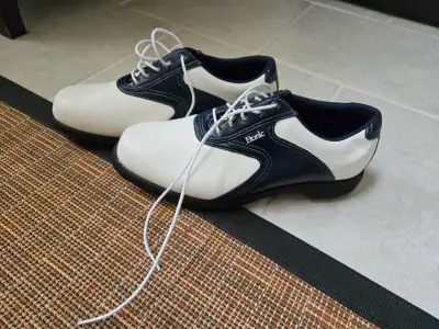 Basically brand new as my son only played one round in these … a not even a real round as it was at...