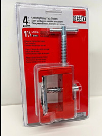 Pair 4" Bessey Cabinetry Clamp,Fase Frames New