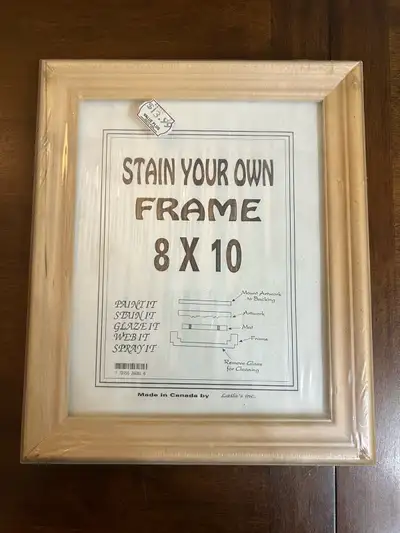 Vintage Wood Frame - Paint Yourself Kit , View more