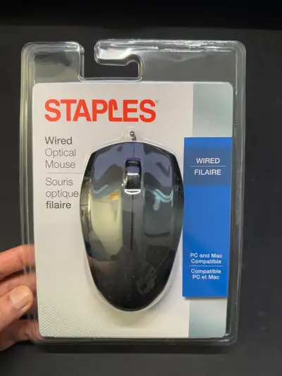 Wired Optical Mouse - Brand New / Sealed !, View more