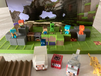 Minecraft stop-motion set