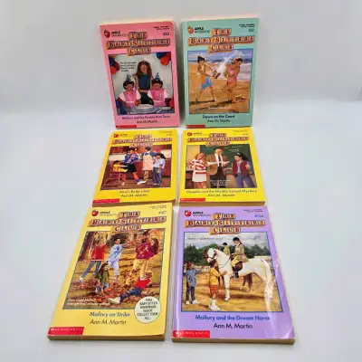 Babysitters Club Books Lot Of 6 #21, 23, 36, 40, 47, 54 Read. Yo, View more