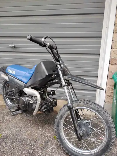 Selling a good running PW80. Son out grew it. Make me an offer and take it home. Great bike to learn...