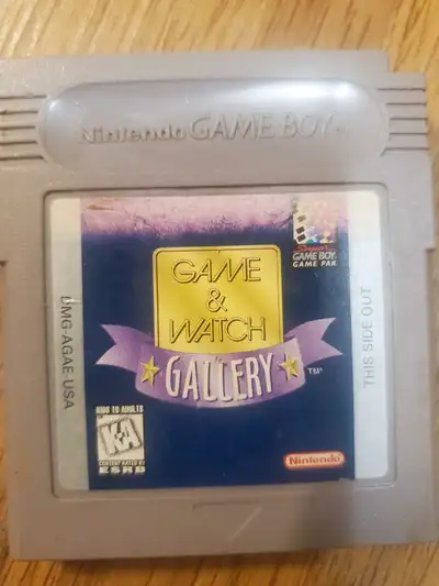 Nintendo Gameboy Games Game & Watch Gallery, View more