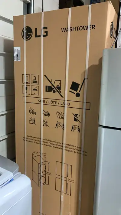 Laundry Center LG White Single Unit, View more