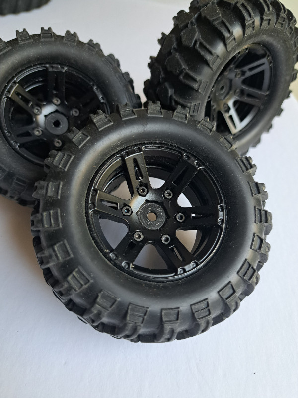 Steel Beadlock Wheels & KRT Tires Set for RC Crawler Upgrade! in Other in City of Toronto - Image 2