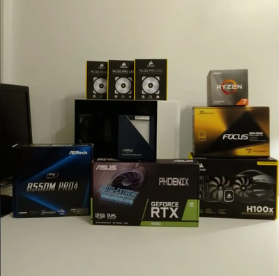 Gaming PC / Ordinateur PC de jeux - Ryzen 3700X + RTX 3060, View more
