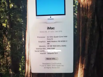 Apple i Mac27 inch Core i5 [2015/RETINA 5 K, View more