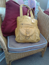 Handbag-leather