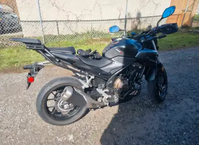 Selling my 2021 Honda CB500F ABS Only selling as me and partner want to buy a cruiser and some dirt...