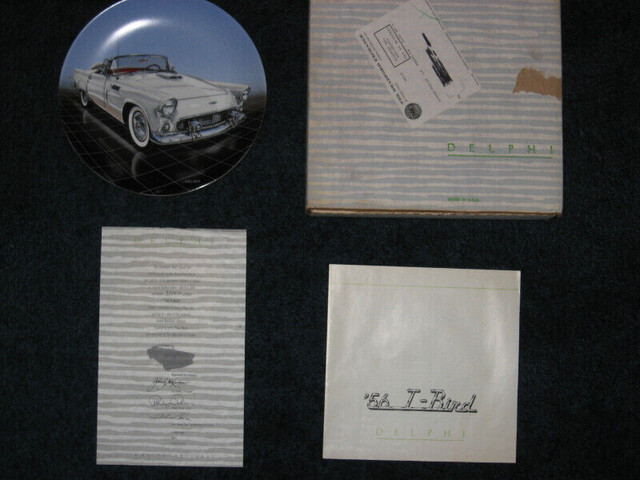 Bradford Exchange Plate# 1 '56 T-Bird Dream Machines by Delphi in Arts & Collectibles in City of Toronto - Image 2